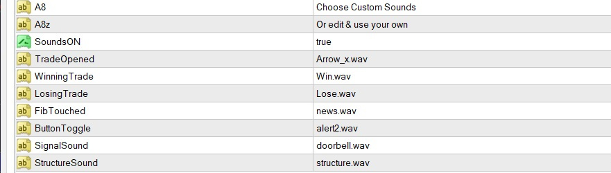 Custom Sounds